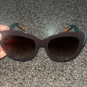 Dior Brown Cat-Eye Sunglasses